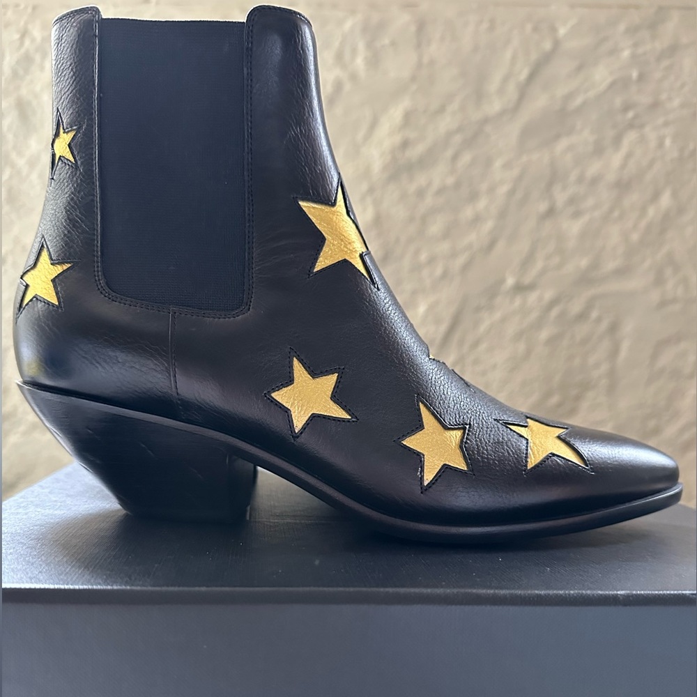 Saint Laurent star Chelsea boots sz:39